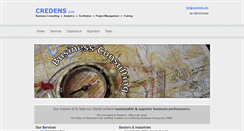 Desktop Screenshot of credensllc.com